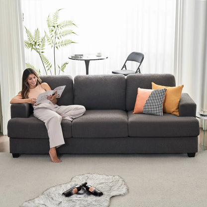Grey Bouclé